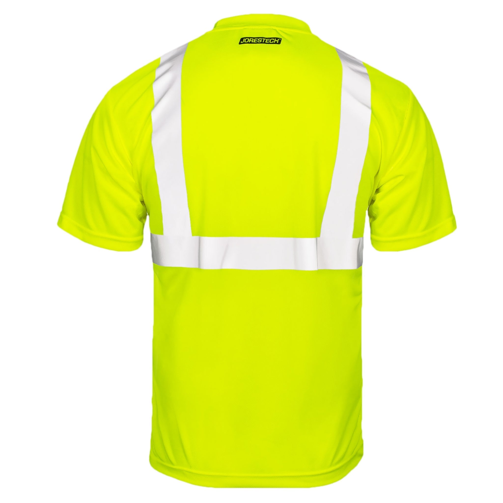 Hi-Vis Heat Transfer Reflective Safety Pocket Shirt